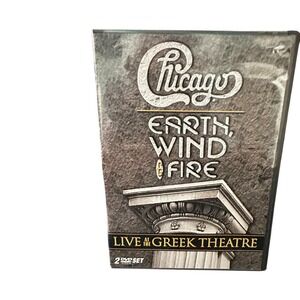 Chicago Earth Wind & Fire Live at the Greek Theatre 2‎ DVD Set Concert Music